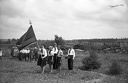 Летний отдых детей в пионерском лагере. Вологда 1953-1956-1978 год